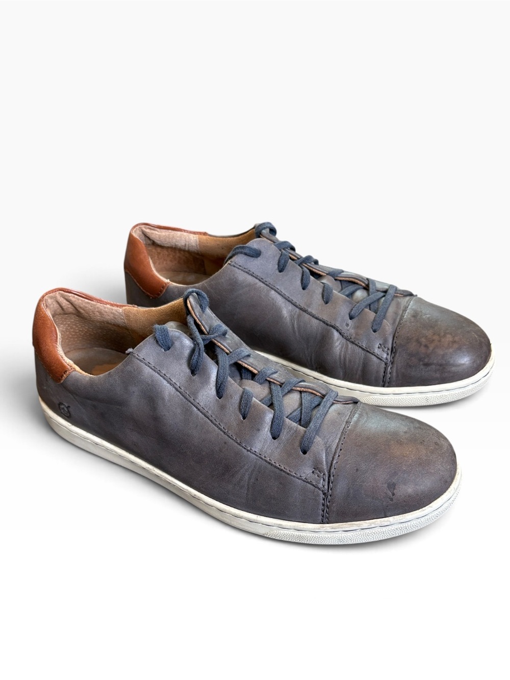 Børn Allegheny Leather Sneakers Men's 12 Gray/Brown